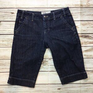 bica cheia Blue Denim Capris